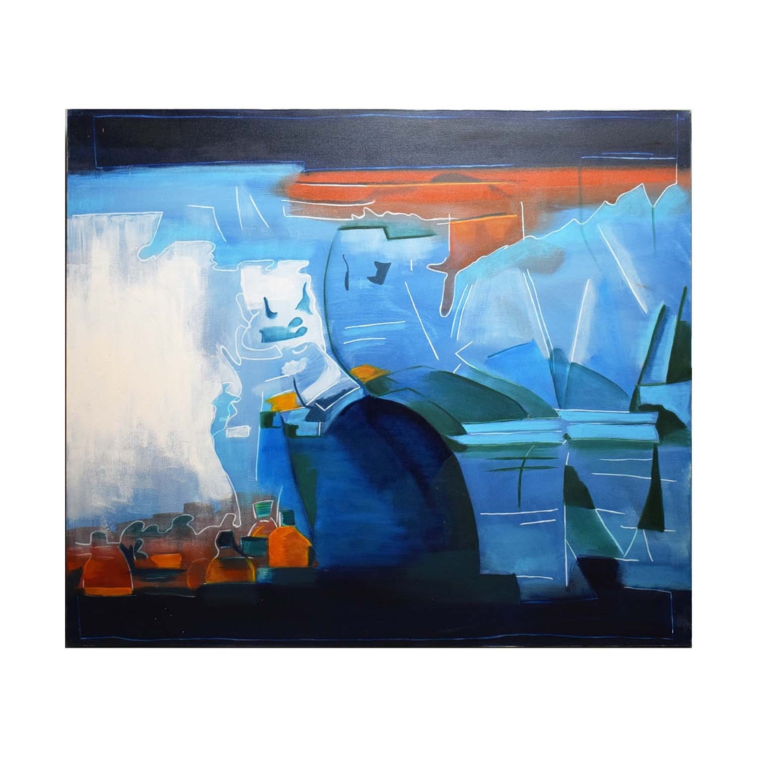 Artwork by Katherine Becker, LANDSCAPE, Made of Oil on Canvas