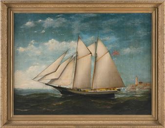 The schooner Mary C. Elliott - John W. Stancliff