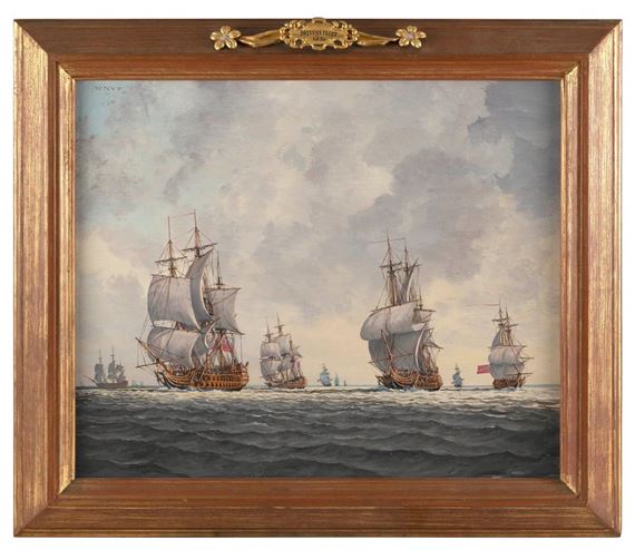 Admiral Rodney's Fleet West Indies New World - William Noland Van Powell