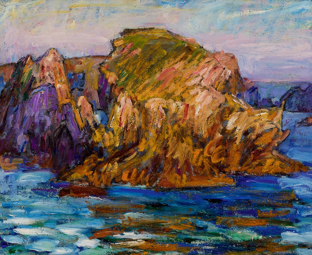 John Peter Russell | Roches, Belle-Île Rocks, Belle-Île (Circa 1895 ...