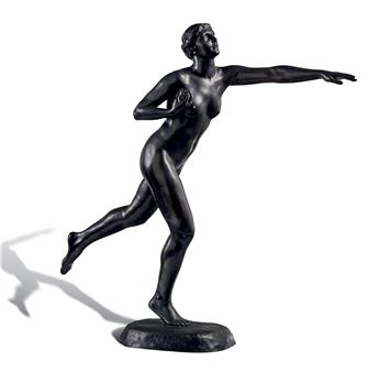 Atalanta conceived c1925; cast 1980 - Bertram Mackennal