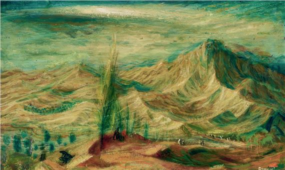 Road to Banz (New Guinea) c1950 by William Dobell, circa 1950