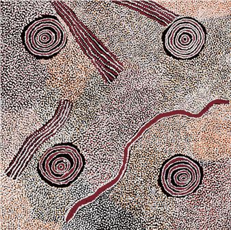 Rockholes near the Olgas 2008 - Bill Whiskey Tjapaltjarri