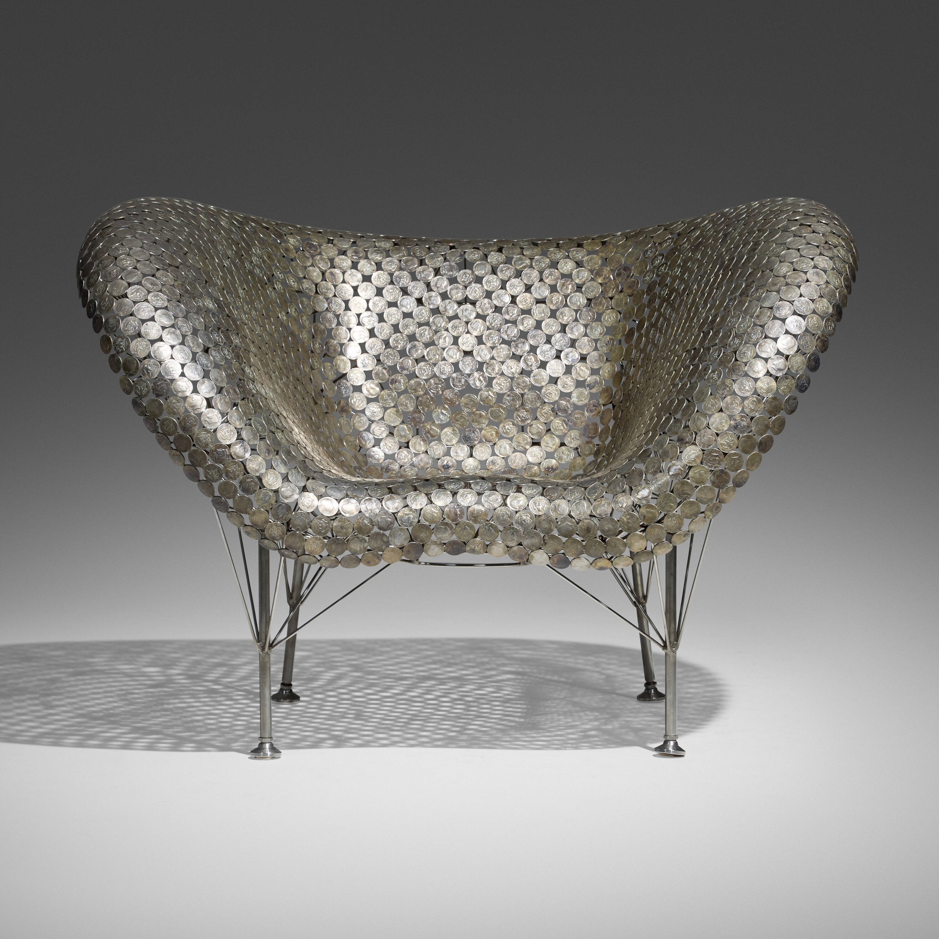 Johnny Swing | Half Dollar chair (2003) | MutualArt