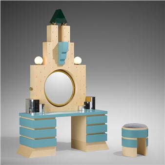 Plaza vanity and stool - Michael Graves