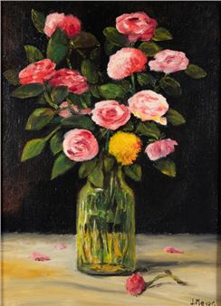 Bouquet of flowers in a vase - J.P. Meyer