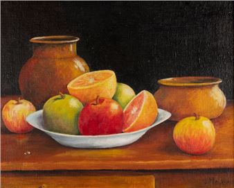 Still life with fruit - J.P. Meyer