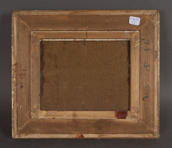 Artwork by J.P. Meyer, Alsace landscape, Made of Oil on isorel