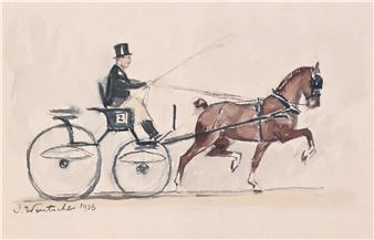 (GROUP OF 4 ARTWORKS DATING FROM 1926 - 1989) - Julius Wentscher, Jr.