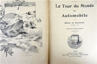 Around the world in an automobile - Ferdinand Raffin