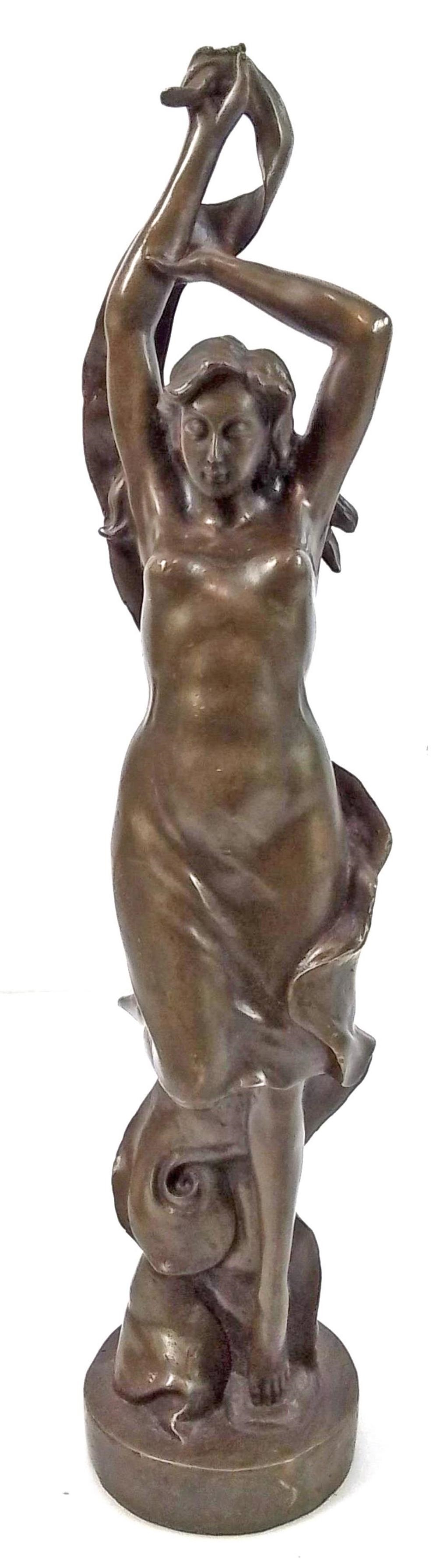 Max Milo | Female Nude Bronze Sculpture | MutualArt