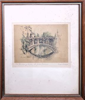 The Bridge of Sigh, St John's College - Marjorie Bates