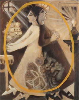 Irene Dominguez Due figure femminili - Irene Domínguez