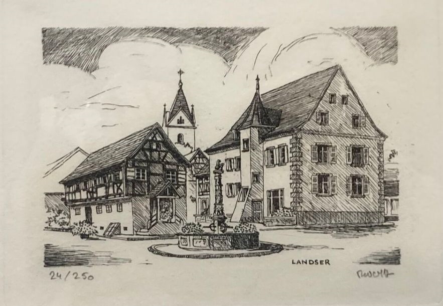 Artwork by Maurice Munck, Landser, Made of Print