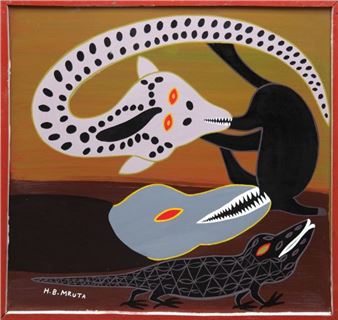 Motiv mit Tieren - Hashim Bushier