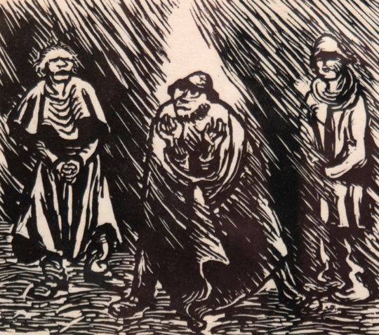 Die falschen Propheten by Ernst Barlach