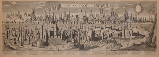 Panorama Constantinopolis - Johann Friedrich Probst