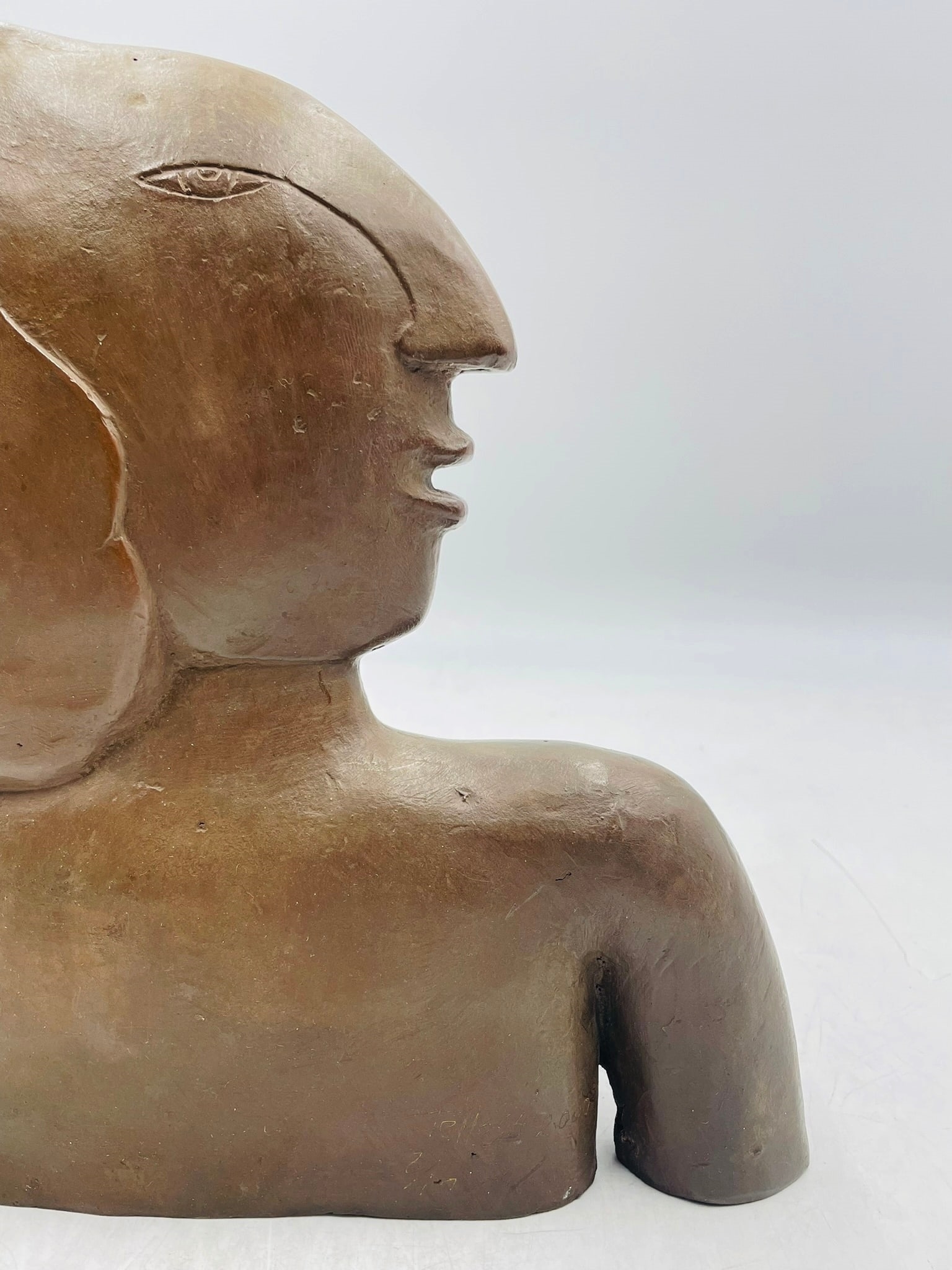 Jesus Tellosa | Bronze Female Torso Sculpture (2000) | MutualArt