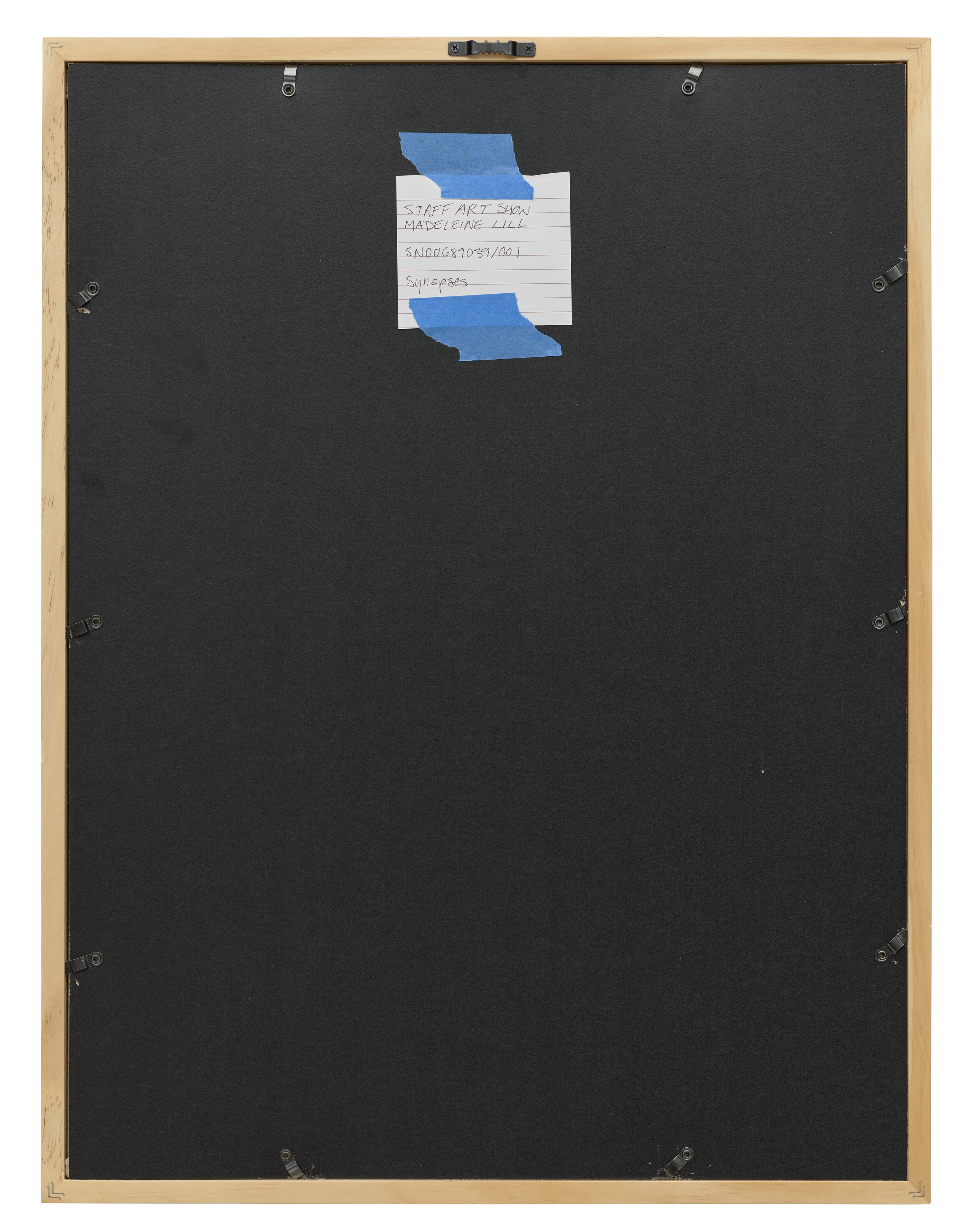 Artwork by Madeleine Lill, Synapses, Made of acrylic, oil pastel, metal on canvas