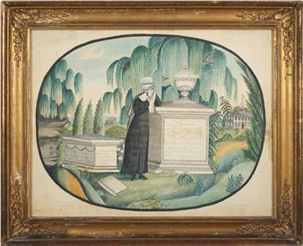 signed Anna Betts, Stockton, New York, 1822 - Anna Betts