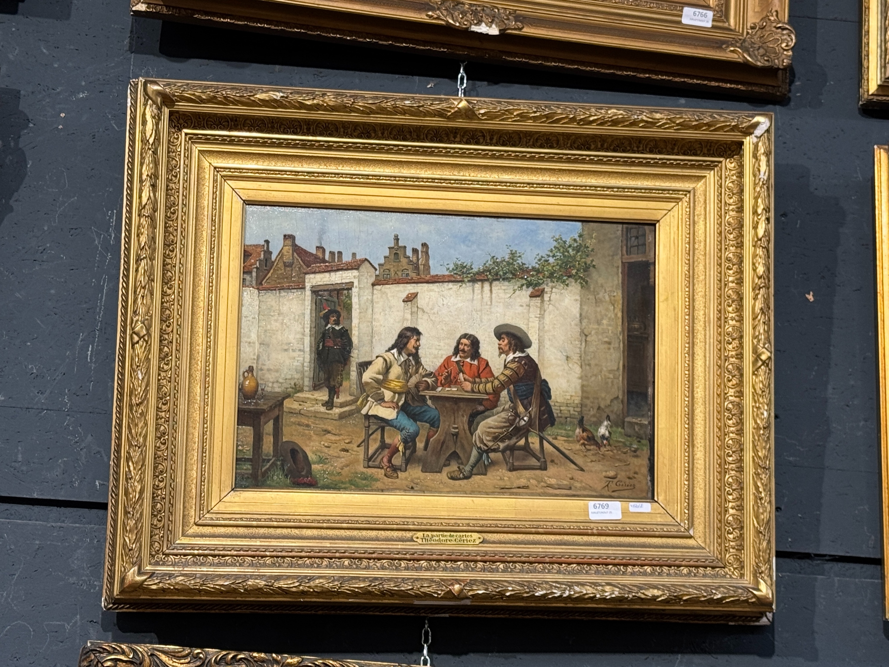 Artwork by Theodore Ceriez, Untitled, Made of oil on panel