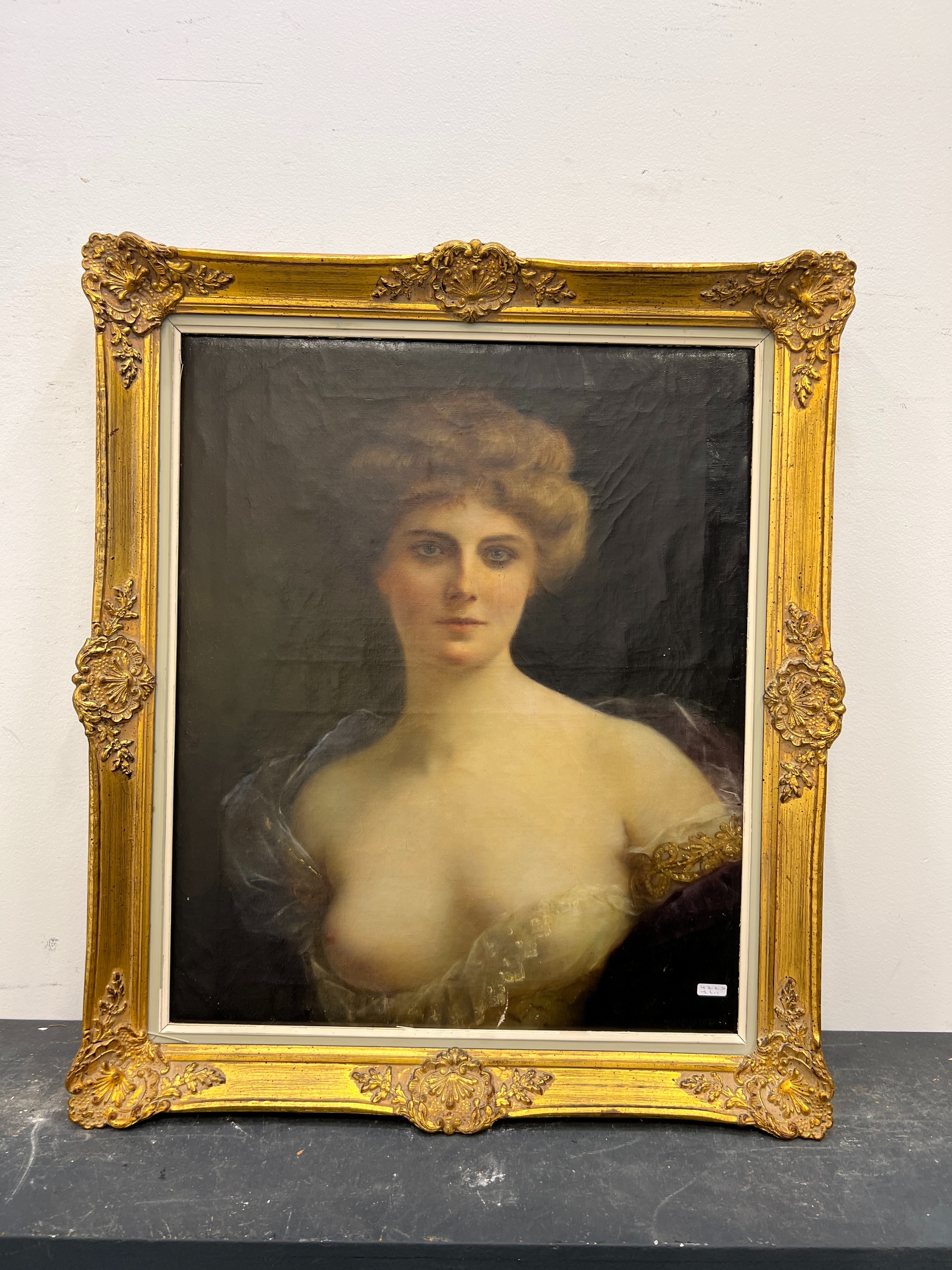 Henri Rondel | 'Portrait d'une élégante' | MutualArt
