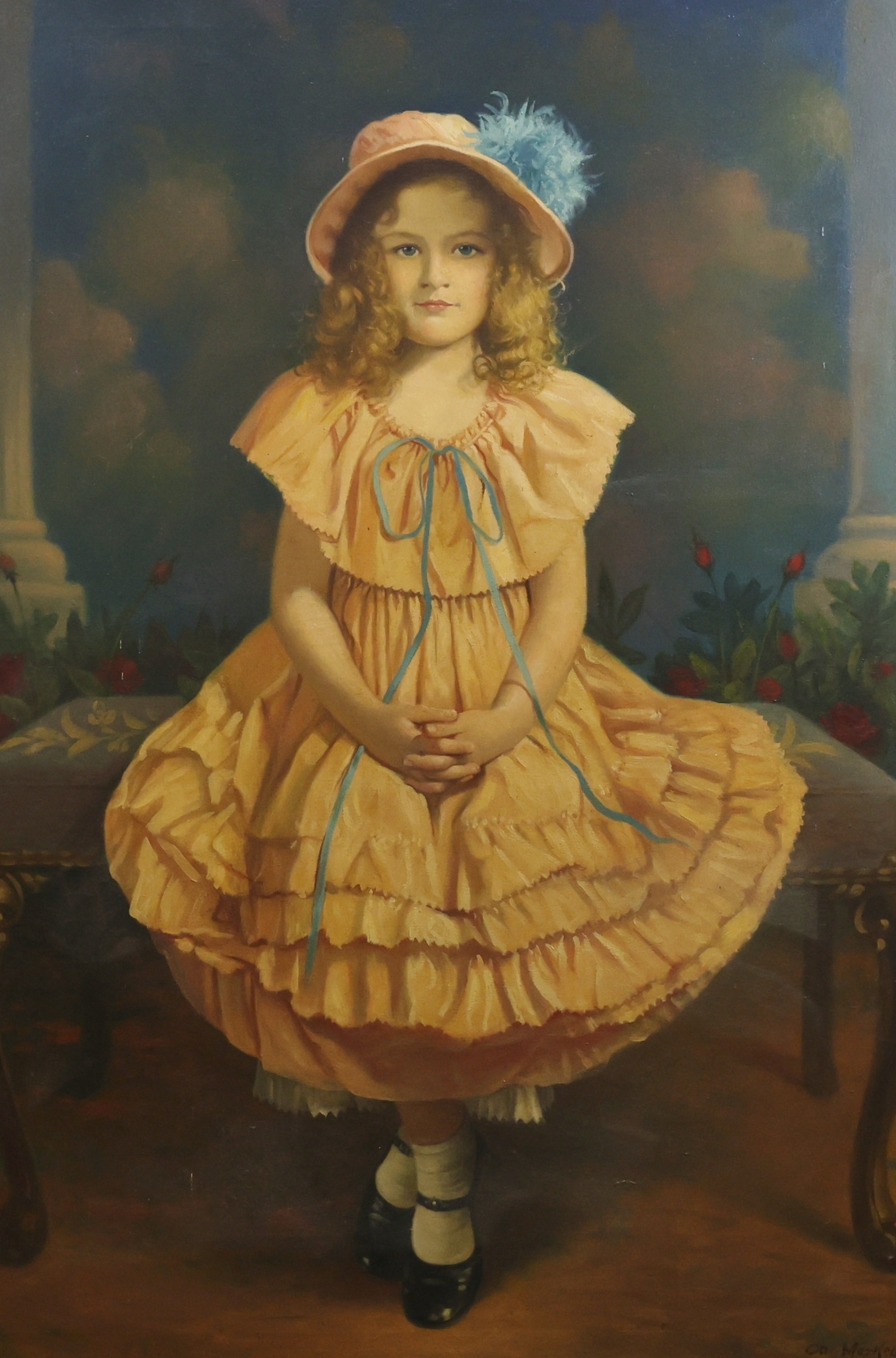 Artwork by Otto Paul Merkel, Oil on canvas, Made of Oil on canvas