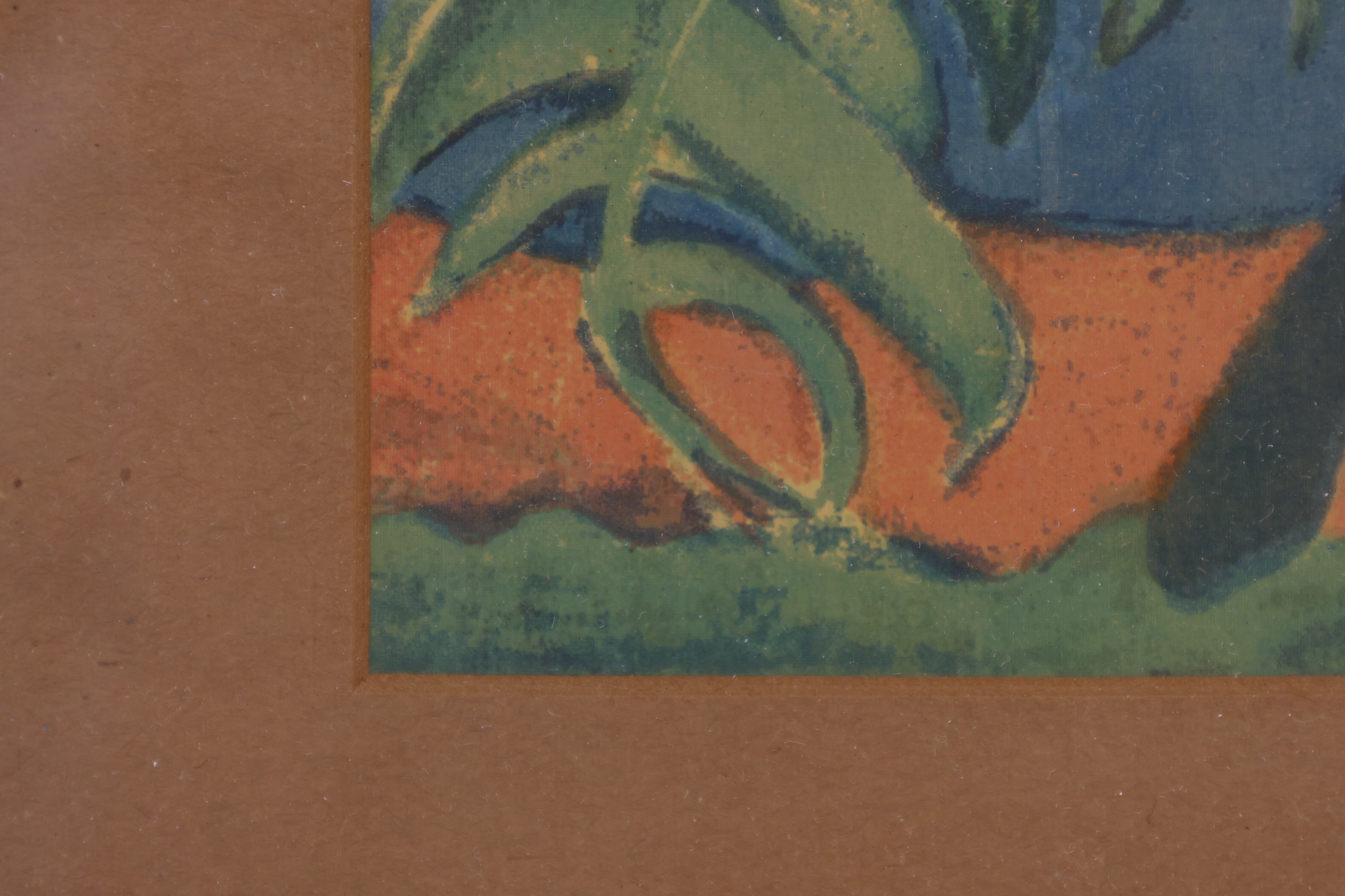 Artwork by Franz Marc, Two Deer, Made of Mixed media