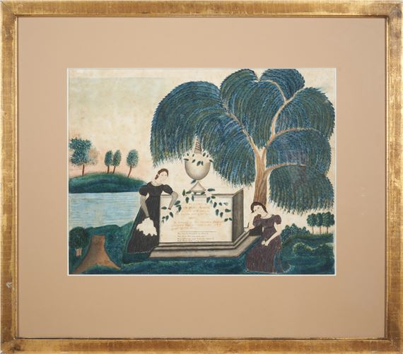 Memorial to Phebe and Heman Atwood by American School, 19th Century, circa 1831