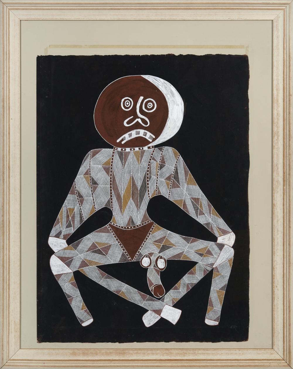 Garry Djorlom | Gumarrirbang (Dit the Moon Man (1997) | MutualArt