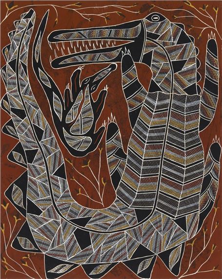 Crocodiles - David Moolooloo