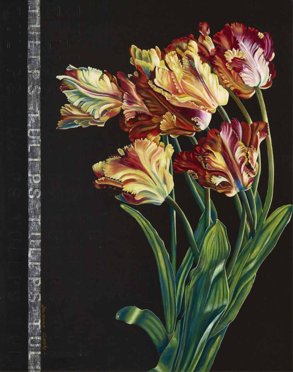 Artwork by Dagmar Cook, Papaqai, Made of acrylic on canvas