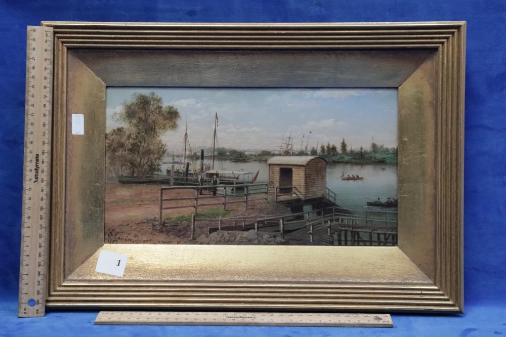 Artwork by Isaac Walter Jenner, BRISBANE, Made of Oil on board