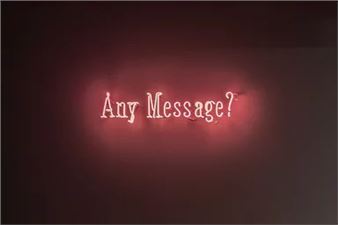Joseph Kosuth: The Question - Almine Rech, Paris (rue de Turenne)