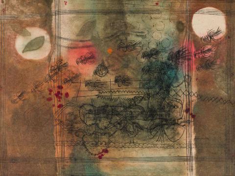 Untitled by Louis Maqhubela, dated 71