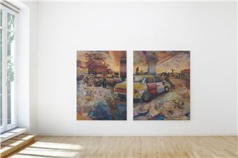 Aelita le Quément: Blutorange - Galerie Jahn and Jahn, Munich