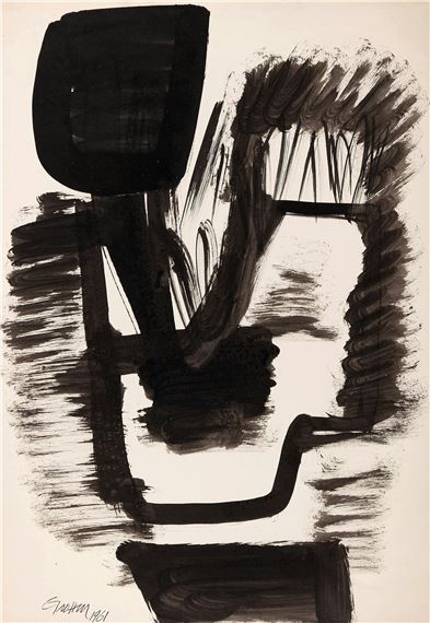 Abstract, Study for Easter Series and Untitled (Tarifa Spain) - Gerald Trottier