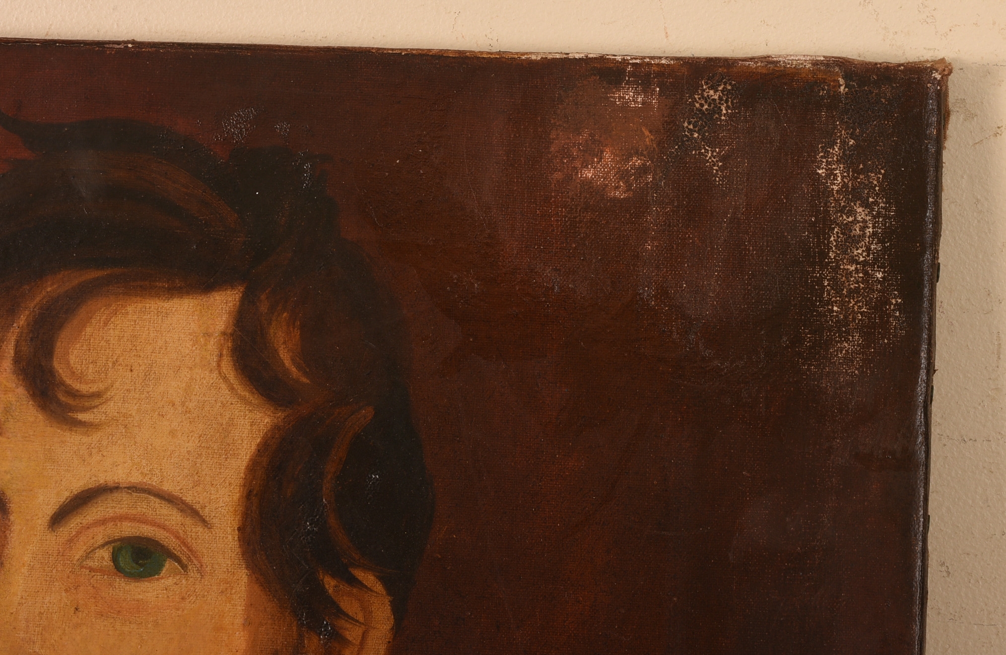 American School, 18th Century | FOLK ART PORTRAIT OF A MAN (19th ...