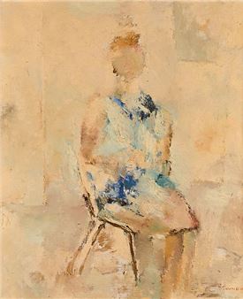 Meisje in zon - Frans Minnaert