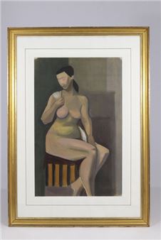 Female nude - Yolande Delcourt
