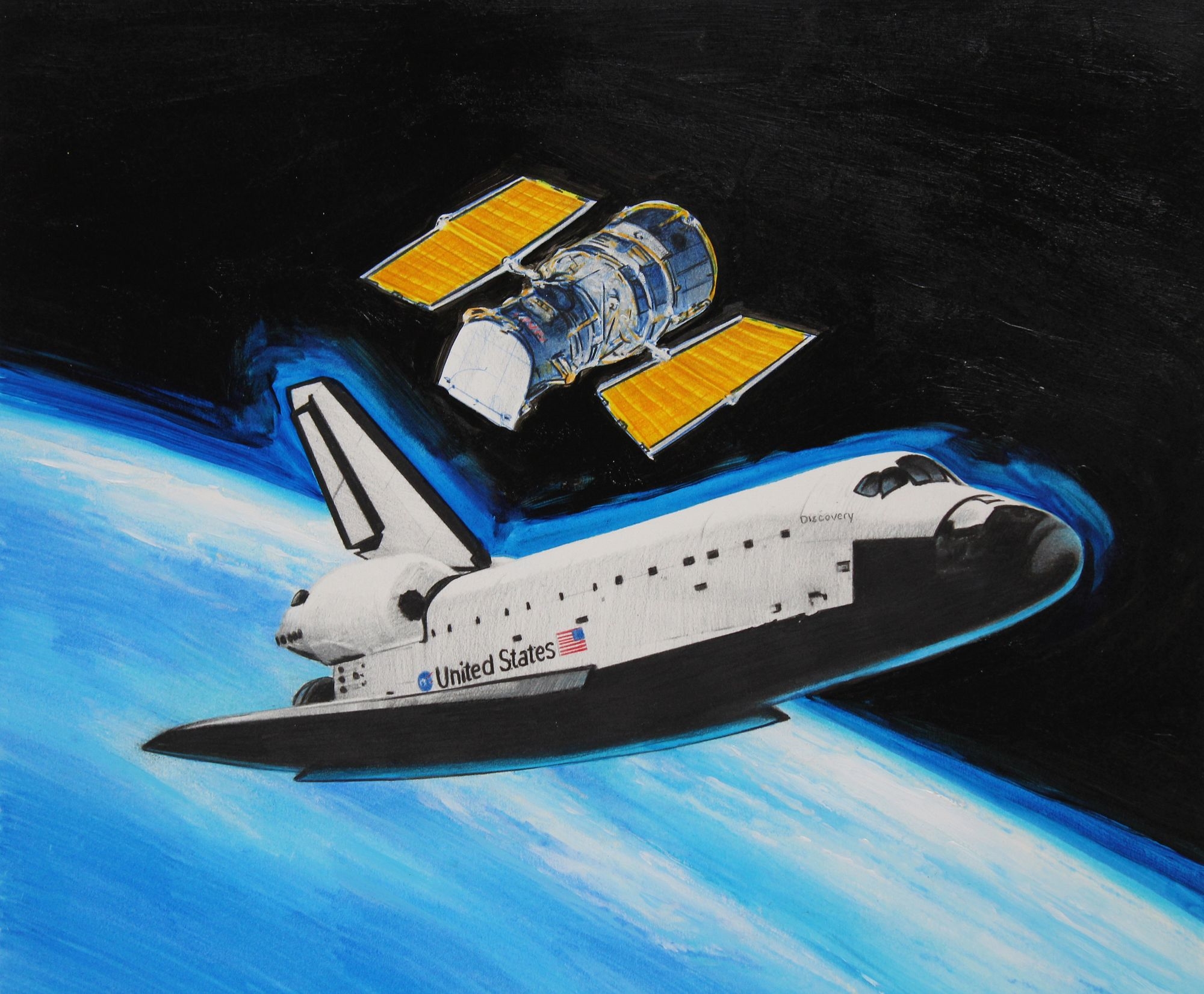 Chris Calle | Discovery - Deploying Hubble | MutualArt