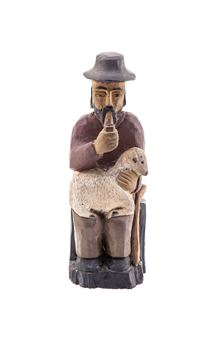 Shepherd with a pipe - Jan Krajewski