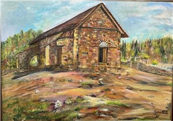 Holy Church of Panagia of Asinou - Myrna Higgins