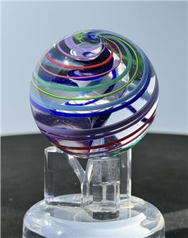 Brian Toseland Art Glass Marble - Brian Toseland