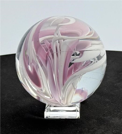 Sam Hogue | Chaotic Swirl Art Glass Marble | MutualArt