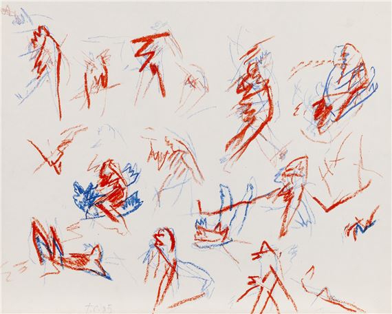 WYSTAWA: Tomasz Ciecierski. Galop. Pęd. Rytm. Obrazy i rysunki z lat 1976-2022 by Tomasz Ciecierski, 1985