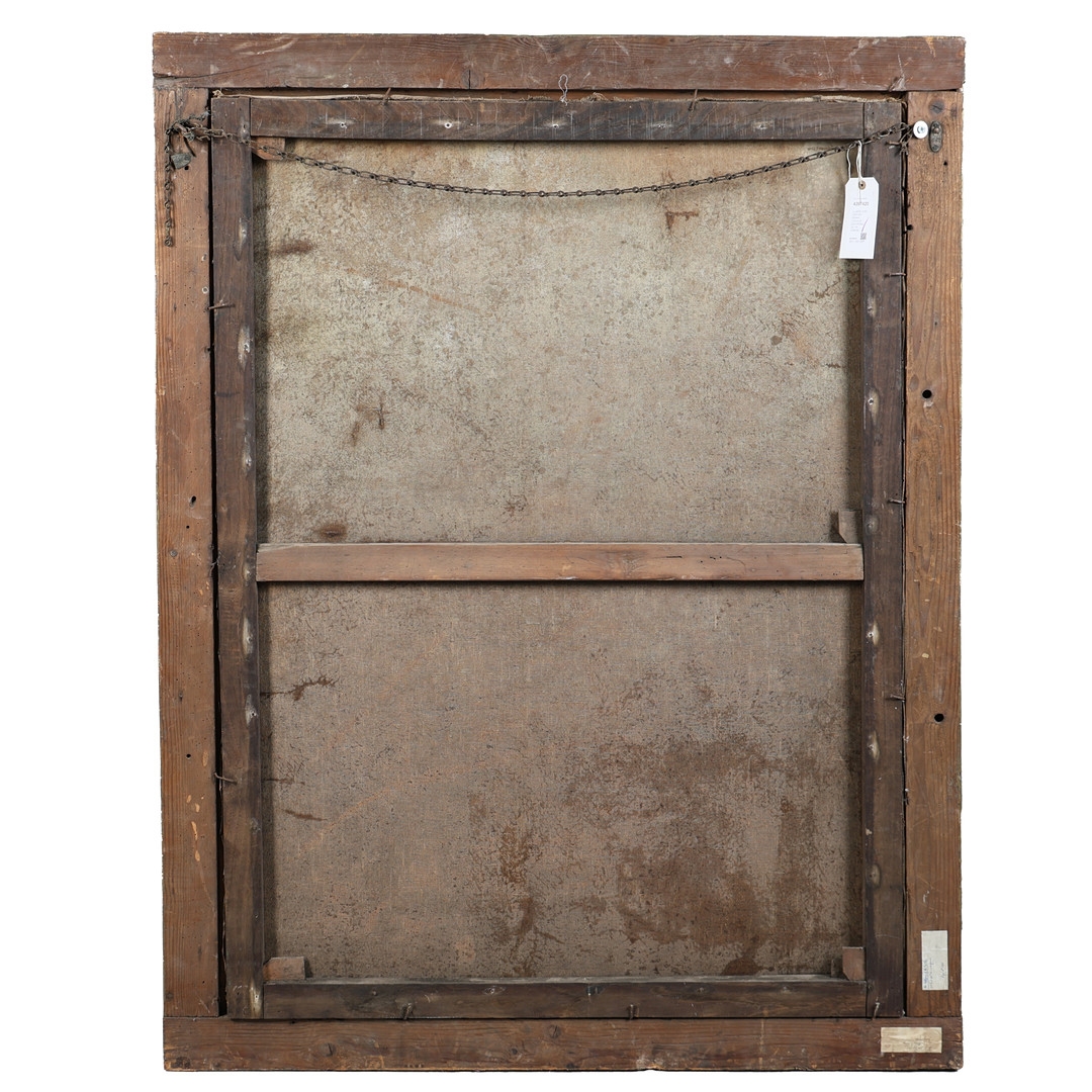 Artwork by Roman School, 19th Century, A LARGE 19TH CENTURY ROMAN CATHOLIC DEVOTIONAL OIL ON CANVAS, Made of Oil on canvas