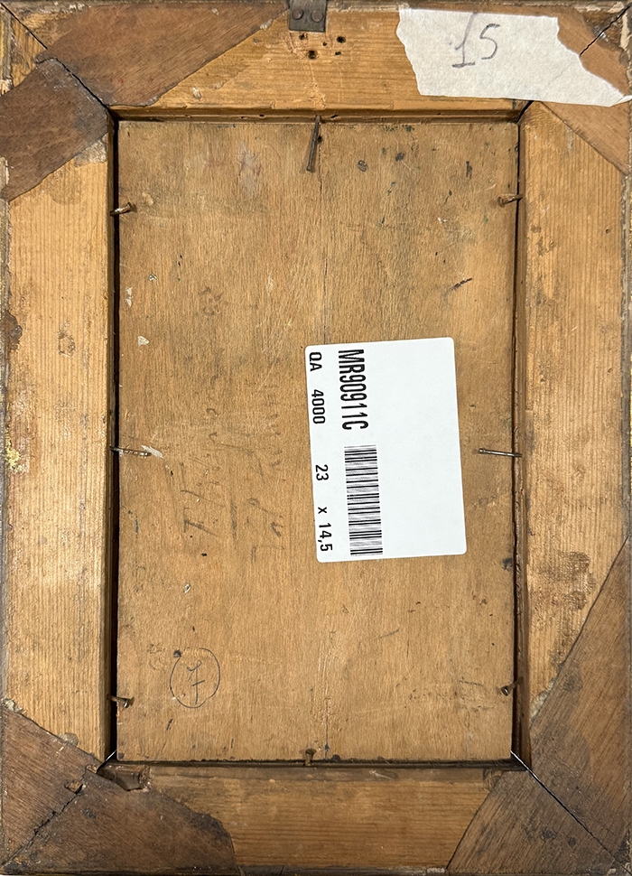 Artwork by Francesco Filippini, Val Trompia, Made of oil on board