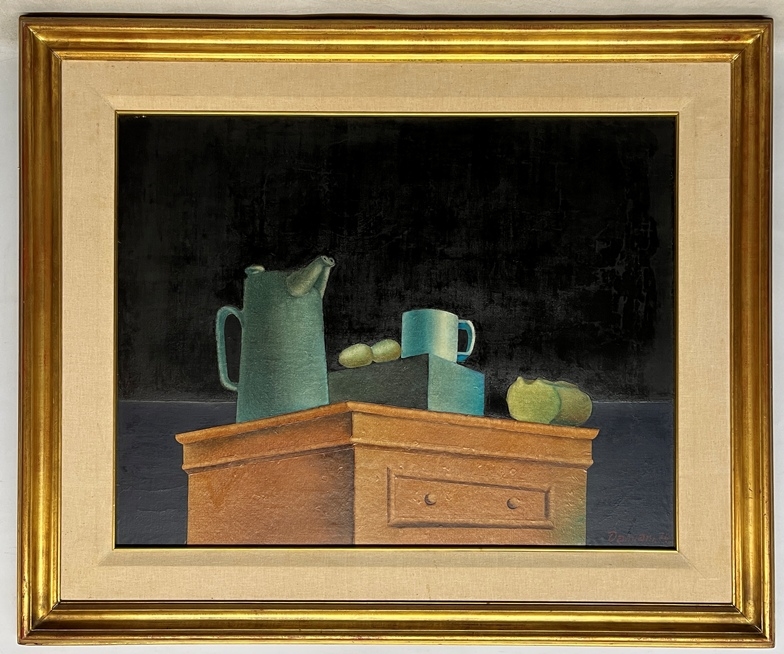 Artwork by Jorge Damiani, Bodegón, Made of acrylic and collage