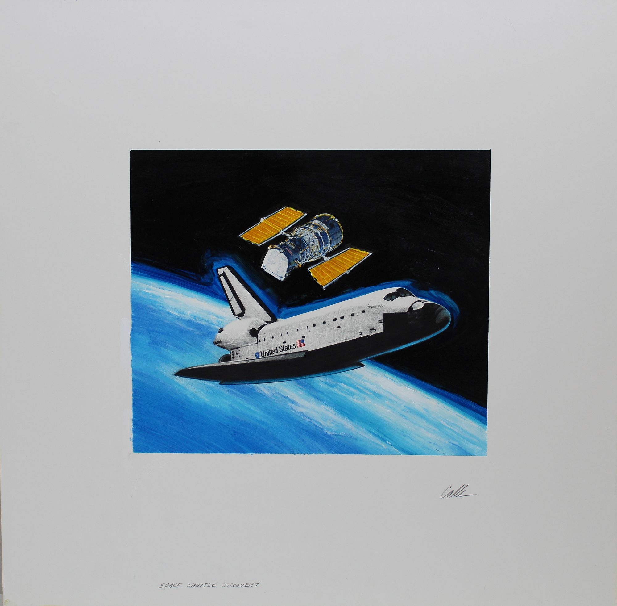 Chris Calle | Discovery - Deploying Hubble | MutualArt